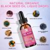 B BEWORTHS 3000mg Sea Moss Liquid Drops - Organic Black Seed Oil & Irish Gel with Burdock Root Bladderwrack, Elderberry, 6X Stronger Qrganic Seamoss Raw for Immunity Booster, Skin Digestive Health view 2