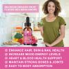 B BEWORTHS 3000mg Sea Moss Liquid Drops - Organic Black Seed Oil & Irish Gel with Burdock Root Bladderwrack, Elderberry, 6X Stronger Qrganic Seamoss Raw for Immunity Booster, Skin Digestive Health view 4