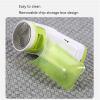 CAFFIA Fabric Shaver Defuzzer, Electric Lint Remover, Rechargeable Sweater Shaver with Replaceable Stainless Steel 2-Leaf Blades, Dual Protection, Removable Bin, Easy Remove Fuzz, Lint, Pills, Bobbles view 3