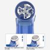 CAFFIA Blue Hair Ball TrimmerRechargeable Sweater Clothes Shaver Lint Shaver Fabric Defuzze Portabler Remove Fuzz view 4
