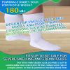 2 Pairs Wide Diabetic Socks for Men Women Plus Size,Lymphedema Socks for Swollen Feet and Ankles,Edema Loose Fit Socks,Non-Binding Hospital Cast Socks view 2