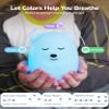 Breathing Pal 'Ted'- Mindfulness Breathing Light, Guided Visual Meditation Breathing Light, Anxiety Relief Items for Calm Down Corner/Meditation/Sleep for Adult&Kid view 2