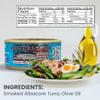 American Tuna Sushi-grade Wild Albacore Tuna Fish Pole Caught - Brick Smoked, With Olive Oil | (6) 5 oz Cans | Sustainably Harvested, Dolphin Safe, Ocean Caught, and Produced in the USA! view 2