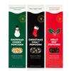 Dell Cove Spices Christmas Popcorn Trio Gift Box | Set of 3 Gourmet X-Mas Kernels | Stocking Stuffer and Unique Holiday Gifts view 1