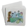 Bubbly Heart Mermaid Note Cards - 24 Mermaid Thank You Cards with Envelopes - Blank Mermaid Cards for Kids Birthday, Girls Birthday Cards, Valentines view 1