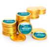 80 Pcs Shark Kid's Birthday Candy Party Favors Chocolate Coins - Gold Foil view 1