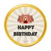 80 Pcs Circus Kid's Birthday Candy Party Favors Chocolate Coins - Gold Foil view 2