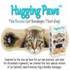 Hugging Paws  Cat Themed Bandages from Hug-a-BooBoo, The Friendly Kitty Bandages That Hug! Beautiful Wound Coverings Feature Paintings of Actual Rescue Cats! Great Cat Lover Gift! 24 Count Box view 3