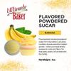 Ultimate Baker Naturally Flavored Banana Powdered Sugar (1x4oz), Flavored and Colored Icing & Frosting Sugar Baking & Dusting Desserts (Banana) view 2