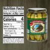 Forest Floor Foods Bloody Mary Pickle Spears, Jalapeno & Garlic-Flavored Pickled Spears, Bloody Mary Garnish, Flavored Snack, 24 oz (1 Pack) view 2