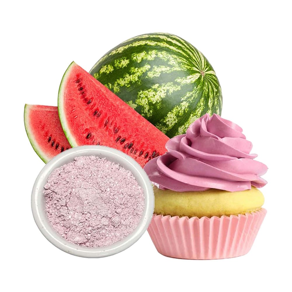 Ultimate Baker Naturally Flavored Powdered Sugar (1x4oz), Flavored and Colored Icing & Frosting Sugar for Baking & Dusting Desserts (Watermelon)