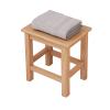 JIAHESHYP Bathroom Stool Bath Stool Non-Slip Waterproof Shower Stool, Shoe Stool, Portable Stool, for Kitchen, Bathroom, Garden & Outdoor (Size : 28 * 20 * 25cm) view 1