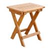 JIAHESHYP Bamboo Shower Bench, 2-Tier Spa Seat Bath Stool for Bathroom/Elderly/Disabled Seniors/Women, Inside Shower Shaving Legs, Waterproof, Non-Slip Foldable (Size : 39.3 * 30 * 43.8cm) view 1