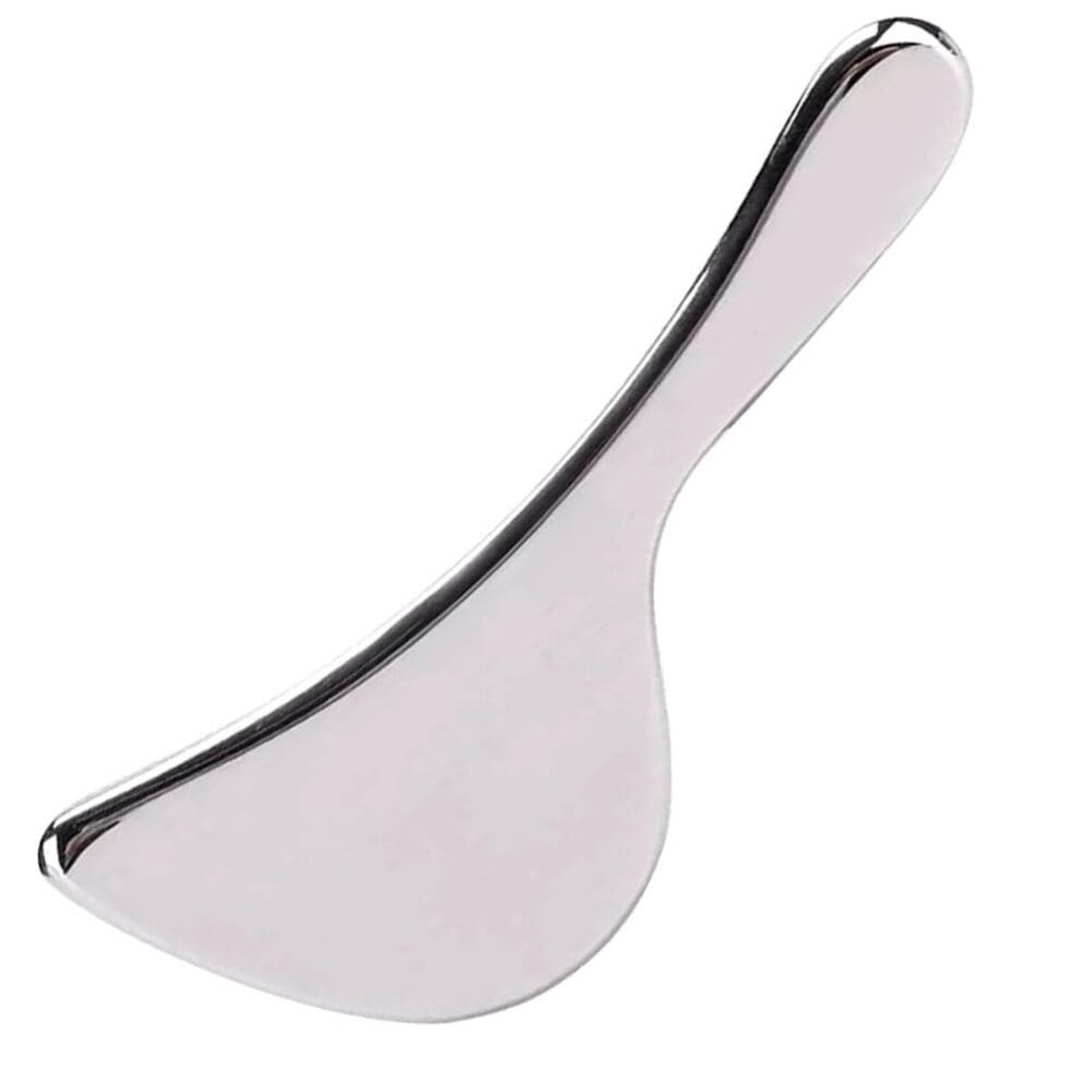 Beavorty Face Guasha Tool Massage Plate for Muscle Relief Suitable for Face Neck Massage Smooth Edges for Beginners Portable and Compact Design