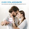 HEAL-CHECK 70 Count Pregnancy Tests with Cups, Bulk Pregnancy Test Strips for Detection at Home, Over 99% Accuracy, Individually Wrapped Fertility Tests, Extra-Wide 5mm HCG Tests, Pruebas De Embarazo view 3