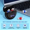 Hearing aid for Seniors, rechargeable in-ear hearing aids, sound controller for adults with hearing loss, Hearing Aid with Charging Case view 4