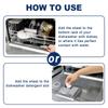 Binbata Eco Dishwasher Detergent Sheets Up To 160 Loads, Unscented Plastic Free Dishwashing Soap Strips With High Efficient Solid Enzyme, Leaving Dishes Sparkling Clean view 4