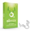 Airmax Sport Nasal Dilator - Breathing aids for Working Out - Medium - Vacation Essentials - Fitness, Running, Pilates - Gym Equipment - Transparent - One-Pack view 1