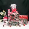 JOYIT 100' Long X 17.5 Wide Christmas Cellophane Wrap Roll - 3 Mil Thicker Cellophane Roll, Crystal Clear Merry Christmas Cellophane for Gift Baskets, Flower Arts Crafts Food Treats Wrapping view 4