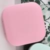 Keenso Portable Lens Case, Leakproof Plastic Case with Mirror, Bottle, Tweezers and Stick () view 3