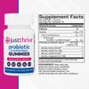 Just Thrive Probiotic Gummies - Kids, Men, and Womens Probiotic - for Digestive and Overall Health, 30 Count view 2