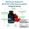 Antarctic Krill Oil 1000mg Softgels with Astaxanthin  Omega-3 EPA & DHA Supplement for Heart, Brain, and Joint Health in Form of Phospholipids 60 Vanilla-Flavored Softgels view 3