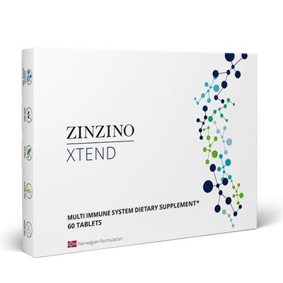 Zinzino - Xtend, Immune Supplement with 23 Essential Vitamins and Minerals, Complements BalanceOil+ - 60 Tablets