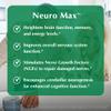 PROVITA Neuro Max | Cognitive Support Supplement | Vegan Nerve & Memory Support | Acetyl L-Carnitine, Ginkgo Biloba, Lions Mane & Choline | Focus & Brain Health Supplement | 60 Capsules view 3
