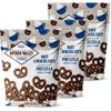 Hayden Valley Foods Hot Chocolatey Covered Pretzels | 5 oz Bags (Pack of 3) | Gourmet Bulk Flavored Holiday Snacks view 1
