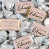 116 Pcs Wedding Rehearsal Dinner Candy Favors Miniatures Chocolate & Kisses (1.50 lbs) - Blush view 1
