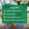PROVITA Activine | Muscle Support & Protein Synthesis Supplement | Colostrum | Alpha GPC | L-Ornithine | GABA | Mental Calmness | Posture | Sleep | Vitality | 60 Veg Capsules view 3