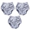 3 Pack Plastic Adult Incontinence Pants,Plastic Pants for Adults with Transparent Plastic Diapers, Waterproof and Reusable Elderly Diapers,Suitable for Adult Men and Women view 1