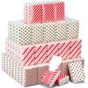 Ctosree 50 Pack Christmas Pocket Tissues Candy Cane Travel Packs Bulk 500 Sheet Small Facial Individual Tissues Pocket Packs 3 Ply Mini Travel Size for School Outdoor Camping view 1