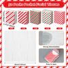 Ctosree 50 Pack Christmas Pocket Tissues Candy Cane Travel Packs Bulk 500 Sheet Small Facial Individual Tissues Pocket Packs 3 Ply Mini Travel Size for School Outdoor Camping view 4