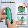 7 Days Portable Pill Case for Travel, Aluminum Alloy Metal Weekly Waterproof Pill Organizer, Pill Box 7 Day Travel Pill Container Pill Holder for Supplements Fish Oil, Supplement, Vitamins (Rose Gold) view 3