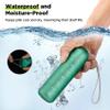 7 Days Portable Pill Case for Travel, Aluminum Alloy Metal Weekly Waterproof Pill Organizer, Pill Box 7 Day Travel Pill Container Pill Holder for Supplements Fish Oil, Supplement, Vitamins (Rose Gold) view 4