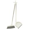1 Set Nonstick Household Clean Broom and Dustpan Plastic Combination Metal Broom with Dustpan Set Office Supple The pet Simple view 1