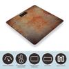 Abstract Brown Rust Art Scale for Body Weight Smart Accurate Digital Bathroom Scale with Easy Read LCD view 3