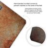 Abstract Brown Rust Art Scale for Body Weight Smart Accurate Digital Bathroom Scale with Easy Read LCD view 4