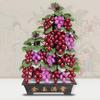 Simulation Tree Jade Bonsai Gem Decoration Grape Decoration Office Home Creative Bedroom Handicraft Decoration Chinese Style Bonsai Ornaments view 2
