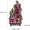 Simulation Tree Jade Bonsai Gem Decoration Grape Decoration Office Home Creative Bedroom Handicraft Decoration Chinese Style Bonsai Ornaments view 4