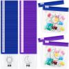 70 Pcs Weekly Pill Pouch Bags Zippered Reusable Medicine Organizer Set Self Sealing Medicine Organizer Travel Plastic Pill Bags with Slide Lock for Small Items Storage(Moon and Sun) view 1