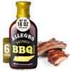 ALLEGRO - The Marinate Everything Marinades | Barbecue Sauce for Chicken, Pork, Ribs & Burgers | BBQ Sauce for Grilling, Dipping & Cooking | Kosher & Gluten Free | 18 Oz (Pack of 6) - Honey view 1
