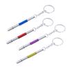 4 Pcs Mini Eyeglass Screwdriver, 4 in 1 Watches Precision Screwdriver Kit, Eyeglass Repair Set, Sunglass Watch Toy Repair with Keychain, Stainless Steel Alloy Watchmaker Tool(4 colors) view 1