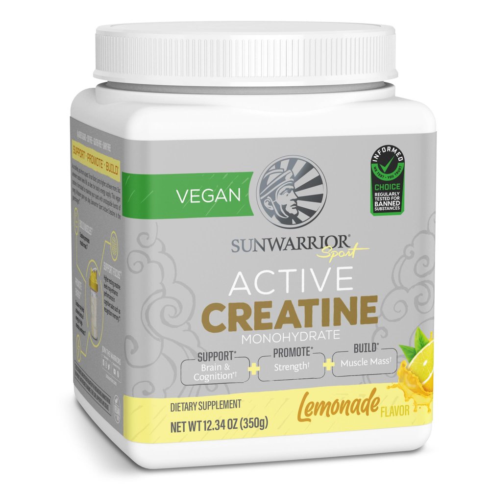 Creatine Monohydrate Powder Micronized PreWorkout Recovery Supplement Support Muscle Building Strength Training Cognition Vegan & Keto Friendly, Easily Mixes 50 Servings Lemonade Flavored