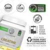Creatine Monohydrate Powder Micronized PreWorkout Recovery Supplement Support Muscle Building Strength Training Cognition Vegan & Keto Friendly, Easily Mixes 50 Servings Lemonade Flavored view 3