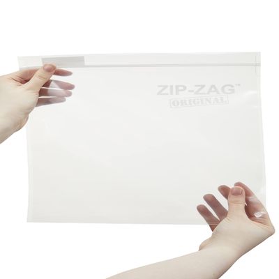 Zip Zag Half Pound Bags - 150 Pack - Reusable, Resealable, UV Protected, Food Grade, Storage Bags, Keep Smells In!
