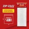 Zip Zag Half Pound Bags - 150 Pack - Reusable, Resealable, UV Protected, Food Grade, Storage Bags, Keep Smells In! view 4
