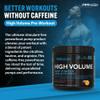 PEScience High Volume Stim-Free Pre Workout Pump Powder, Nitric Oxide Booster with L Citrulline & L Arginine Nitrate, Non-Stim Preworkout for Men and Women, 36 Scoops, Guava Pineapple Punch view 2