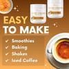 Non Dairy Coffee Creamer Powder - Zero Sugar Powdered Creamer for Hot or Iced Coffee - Keto Creamer for Women & Men - Low Calorie Coconut Creamer for Coffee (Crme Brle Flavor) view 4